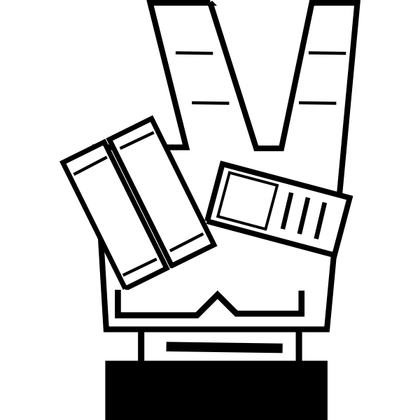 SVG Peace symbol