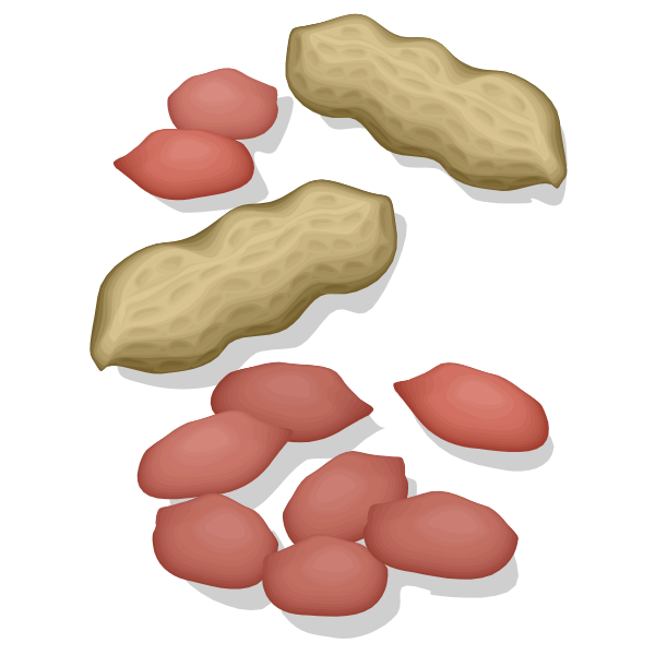 SVG Peanuts with crust