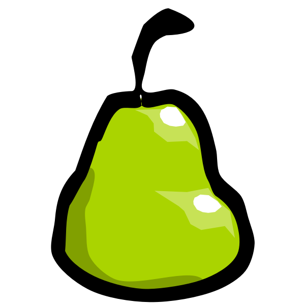 SVG pear