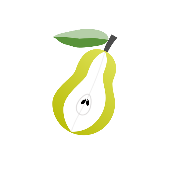 SVG Pear fruit