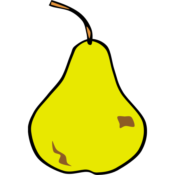 SVG Pear vector clip art