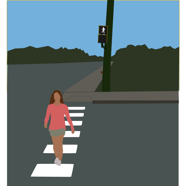 SVG Pedestrian