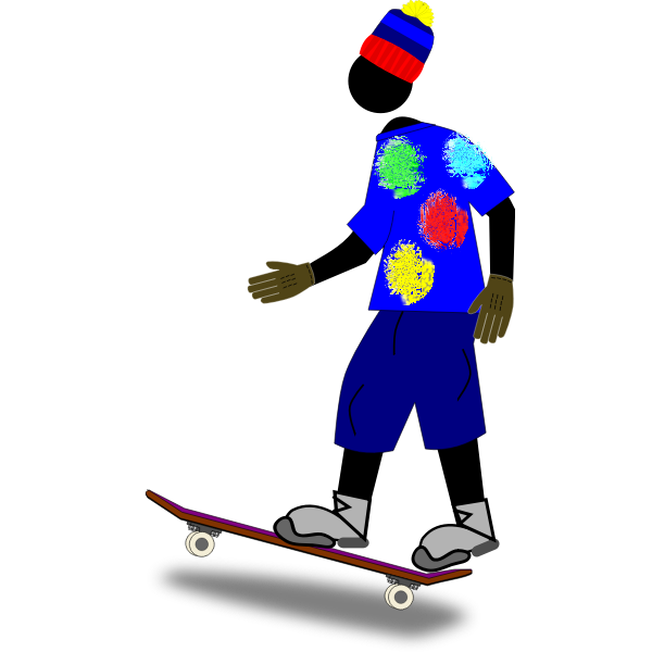 SVG Pedestrian Boarder Outfit
