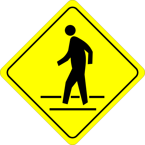 SVG Pedestrian Crossing