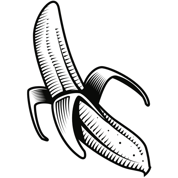 SVG Peeled banana-1575992615