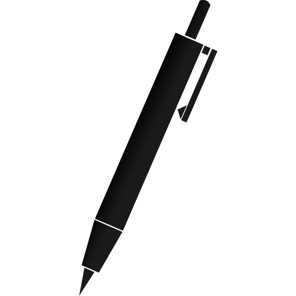 SVG Pen silhouette