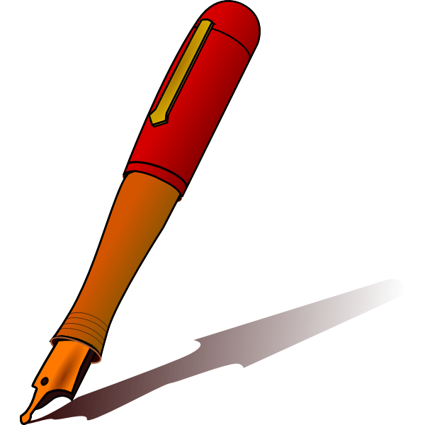 SVG Pen with shadow
