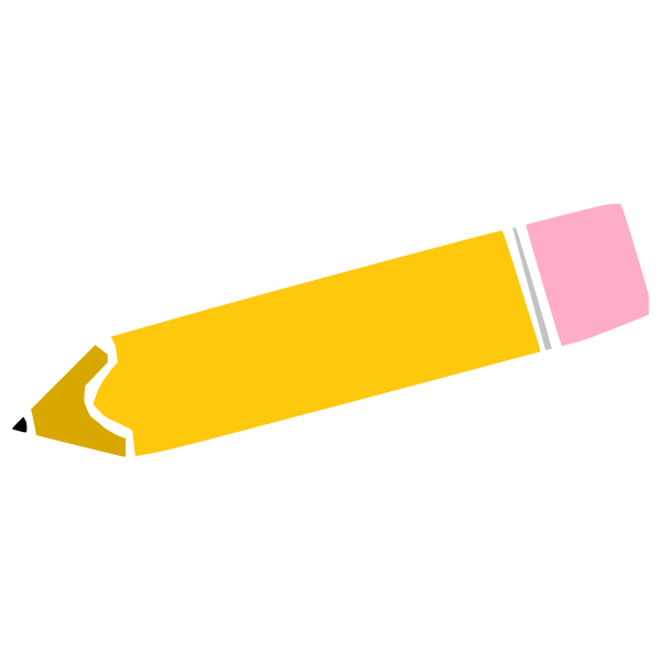 SVG Pencil and rubber
