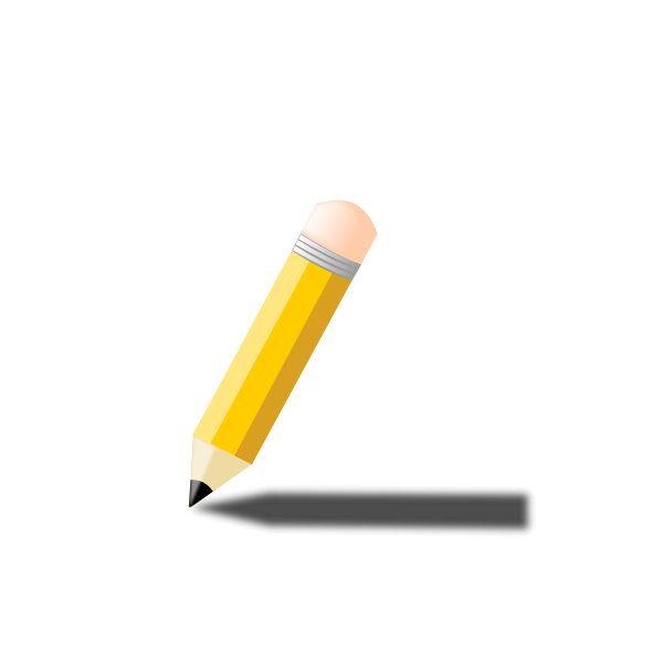 SVG Pencil and shadow