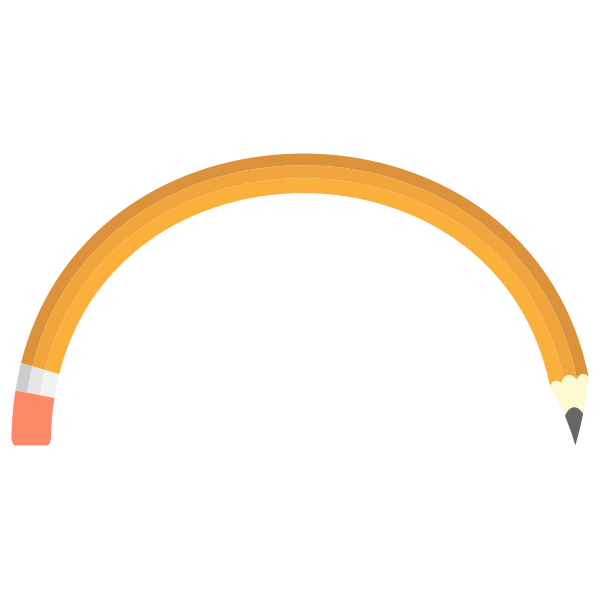 SVG Pencil arch
