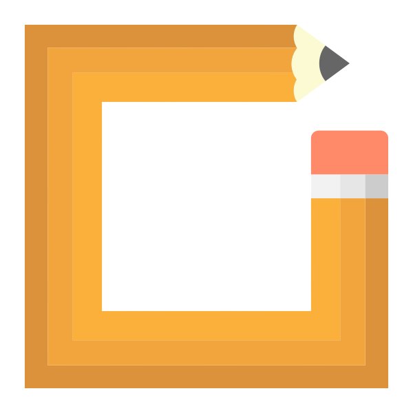 SVG Pencil frame