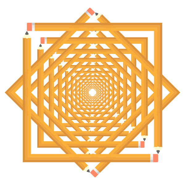 SVG Pencil frames