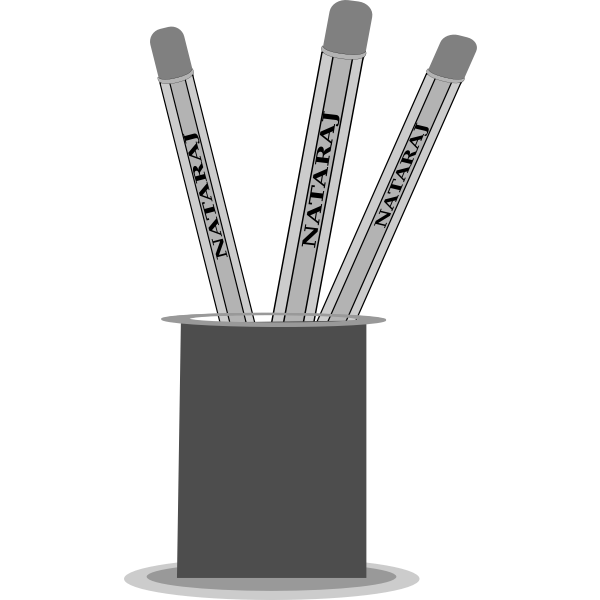 SVG Pencil stand