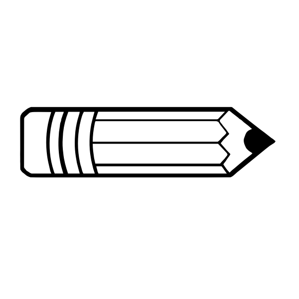 SVG Pencil vector icon
