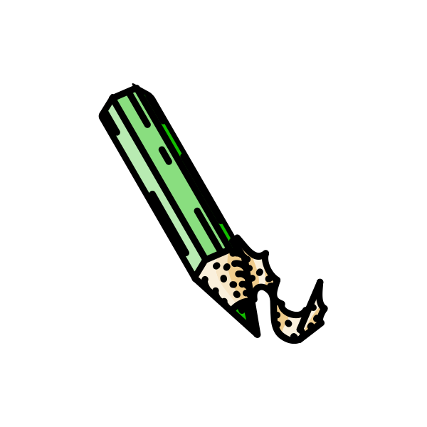 SVG Pencil with rubber