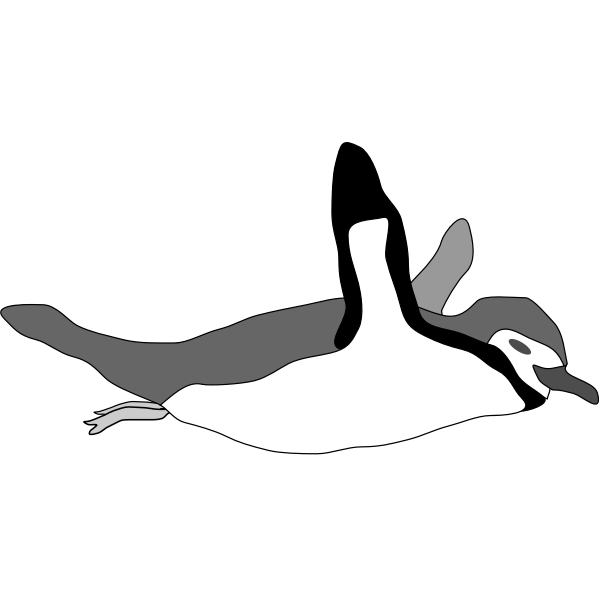 SVG Penguin swim
