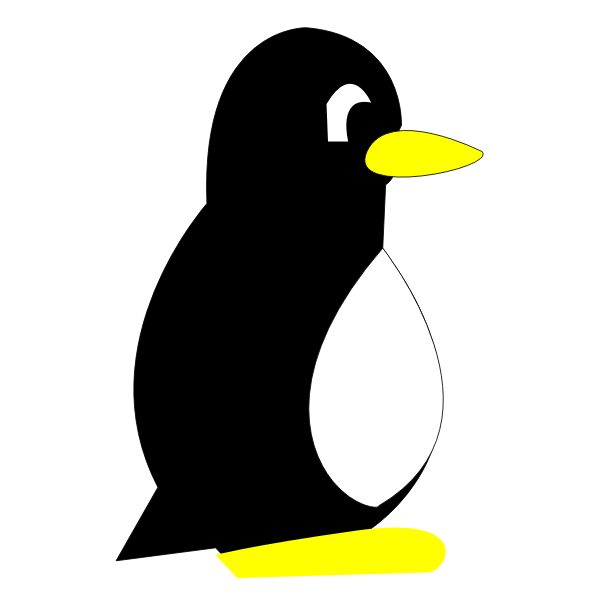 SVG Penguin039s profile