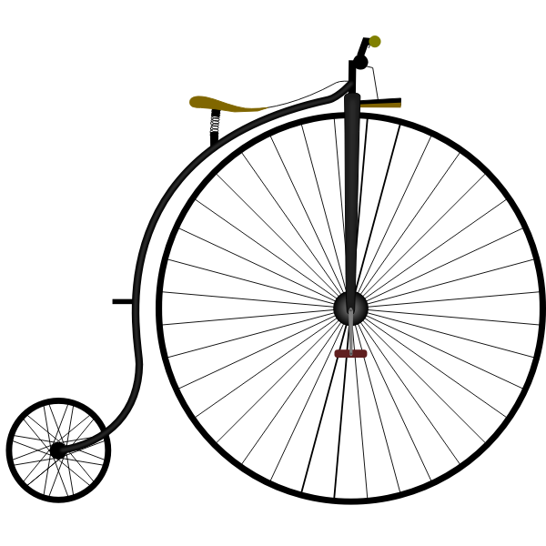 SVG penny farthing bike Grand-Bi