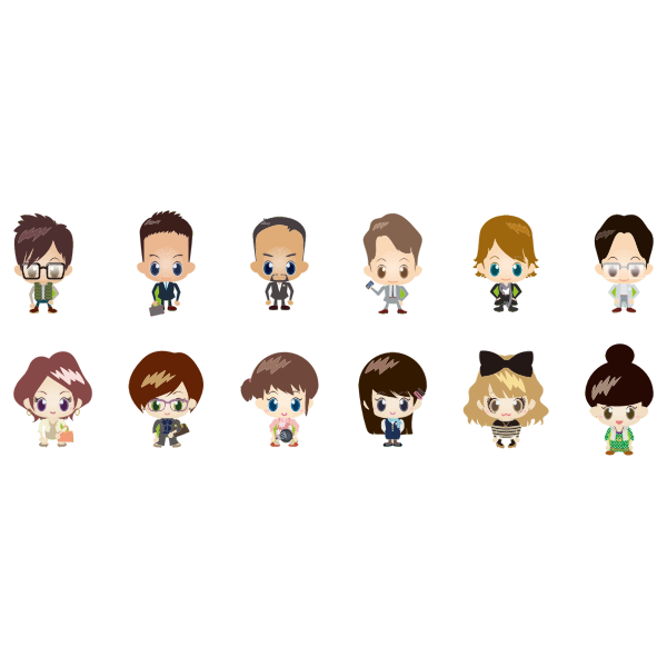 SVG People avatars