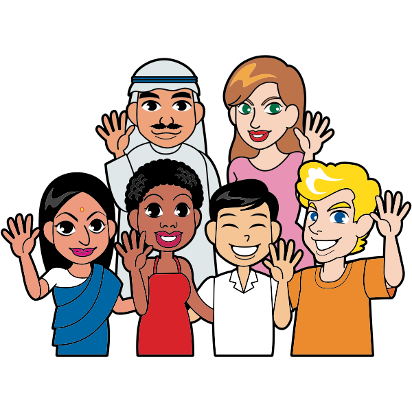 SVG People of the World