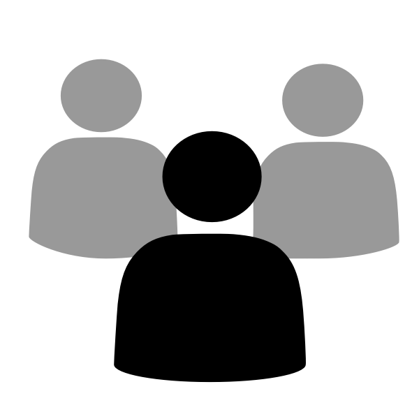 SVG People signs silhouettes