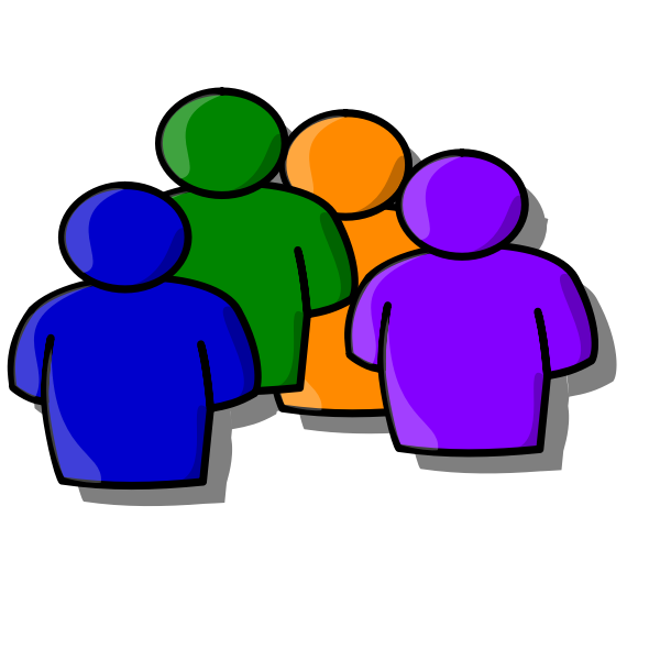 SVG People vector icon
