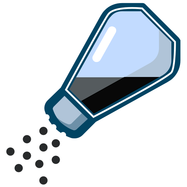 SVG Pepper shaker