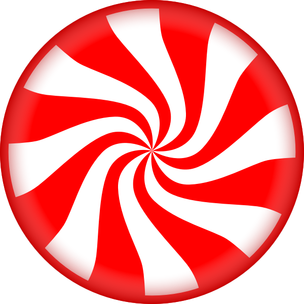 SVG Peppermint Candy Vector