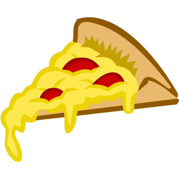 SVG Pepperoni pizza