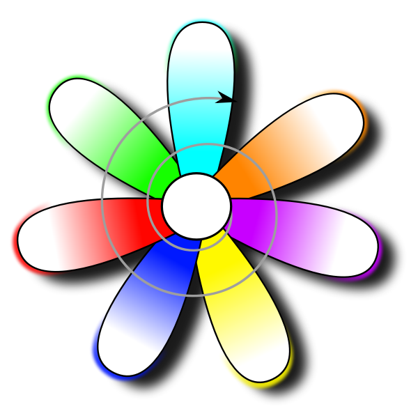 SVG Permaculture Flower
