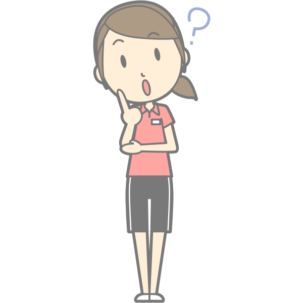 SVG Perplexed lady