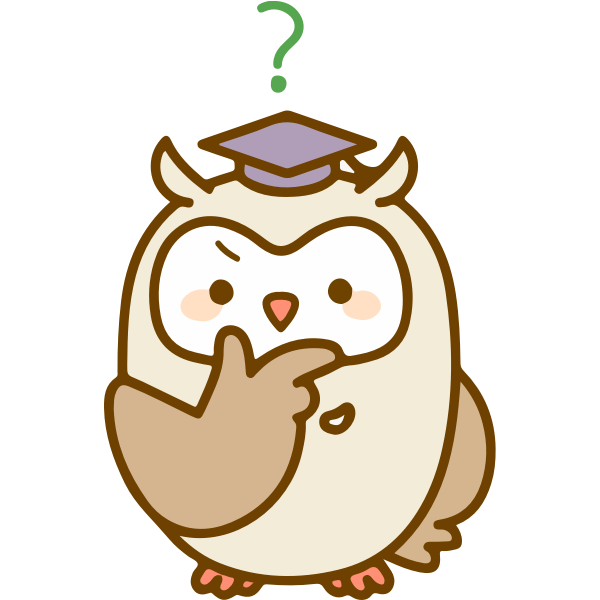 SVG Perplexed owl