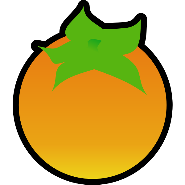 SVG persimmon