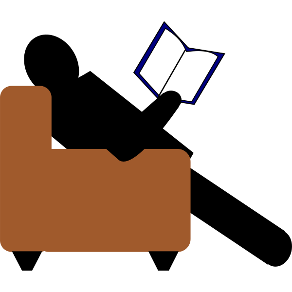 SVG Person resting