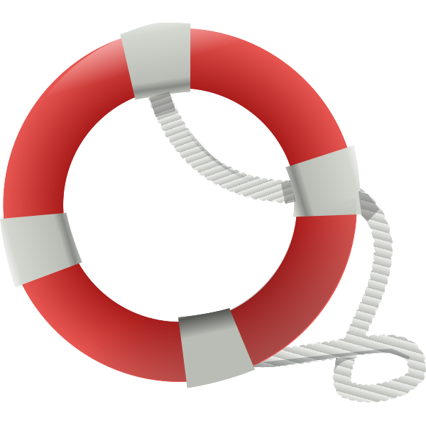 SVG Personal flotation device