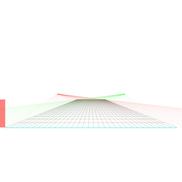SVG Perspective Grid FlatII