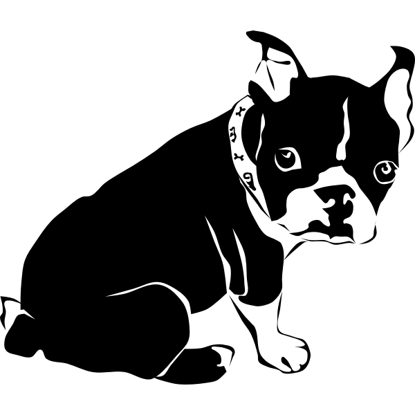 SVG Pet dog