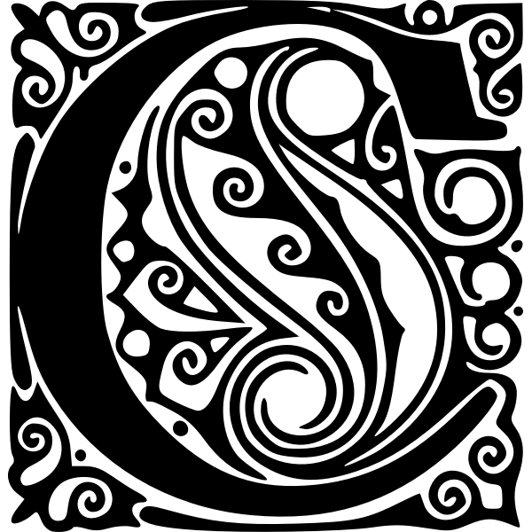 SVG Peter Behrens Alphabet 1908 C