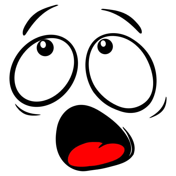 SVG Petrified face