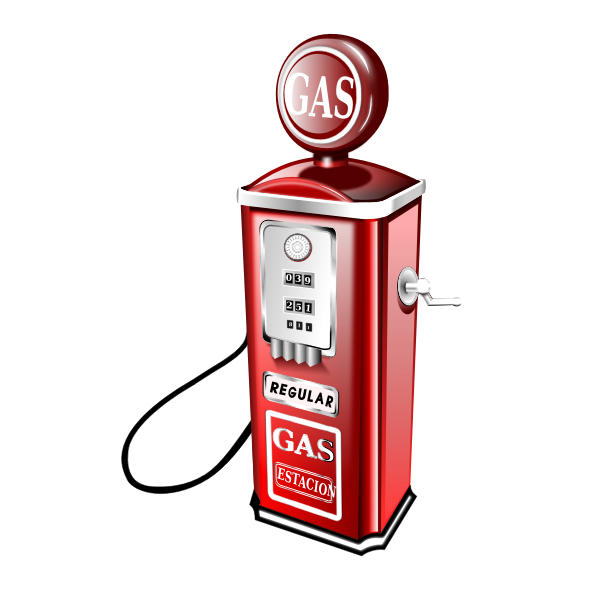 SVG Petrol pump