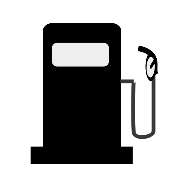 SVG Petrol pump TSD vector sign