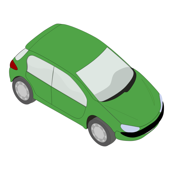 SVG Peugeot 206 vector