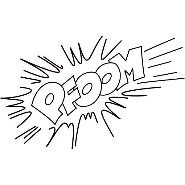 SVG PFOOM outlined