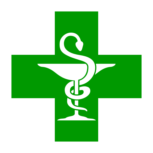 SVG Pharmacy sign vector image