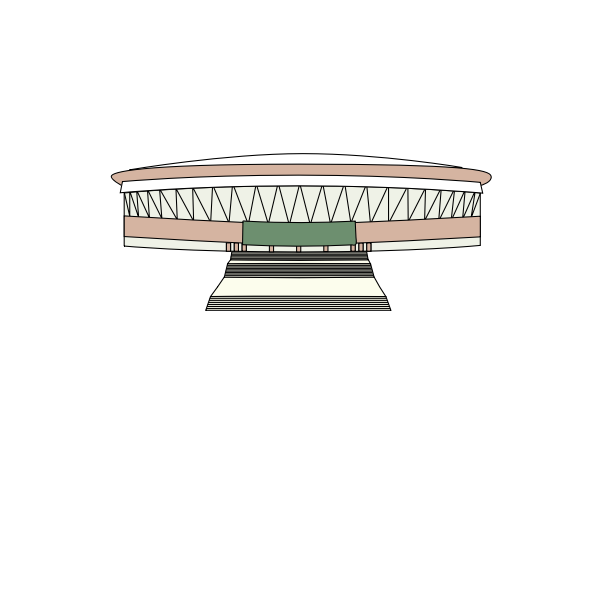 SVG Philippine Arena vector drawing