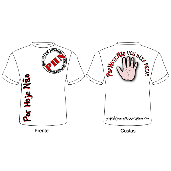 SVG phn camiseta branca em caminhos v12 5 1