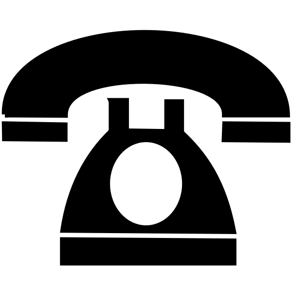 SVG Phone sign