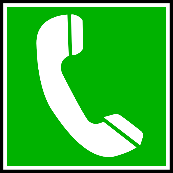 SVG Phone symbol pictogram