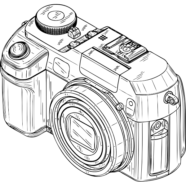 SVG Photo camera vector graphics