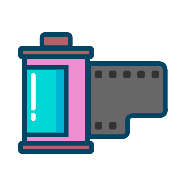 SVG Photo film icon